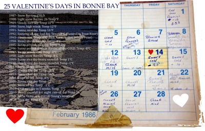 25 Valentine's Days in Bonne Bay