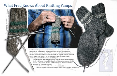 What Fred Knows About Knitting Vamps