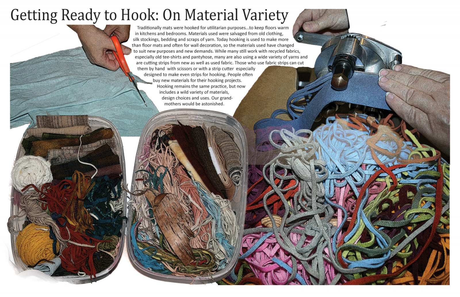 Getting Ready to Hook: On Material Variety