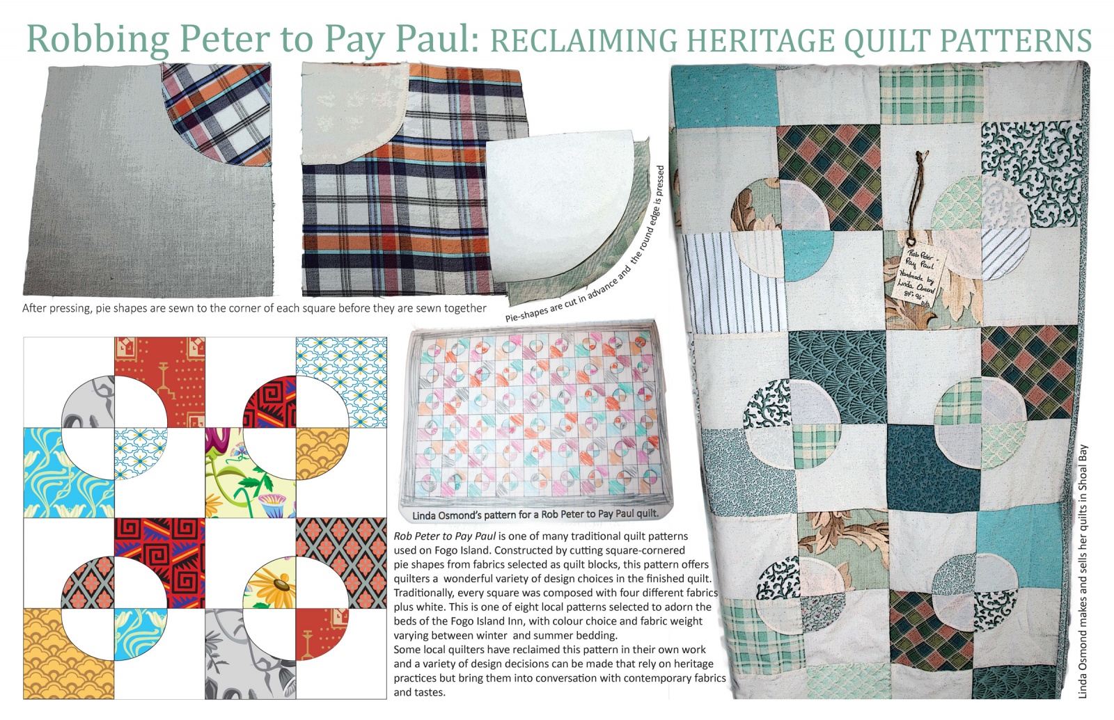 Robbing Peter to Pay Paul: Reclaiming Heritage Quilt Patterns