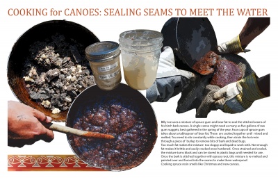 Cooking for Canoes: Sealing Seams to Meet the Water
