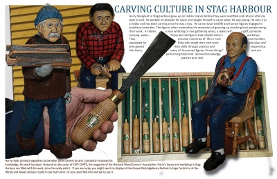 Carving Culture in Stag Harbour