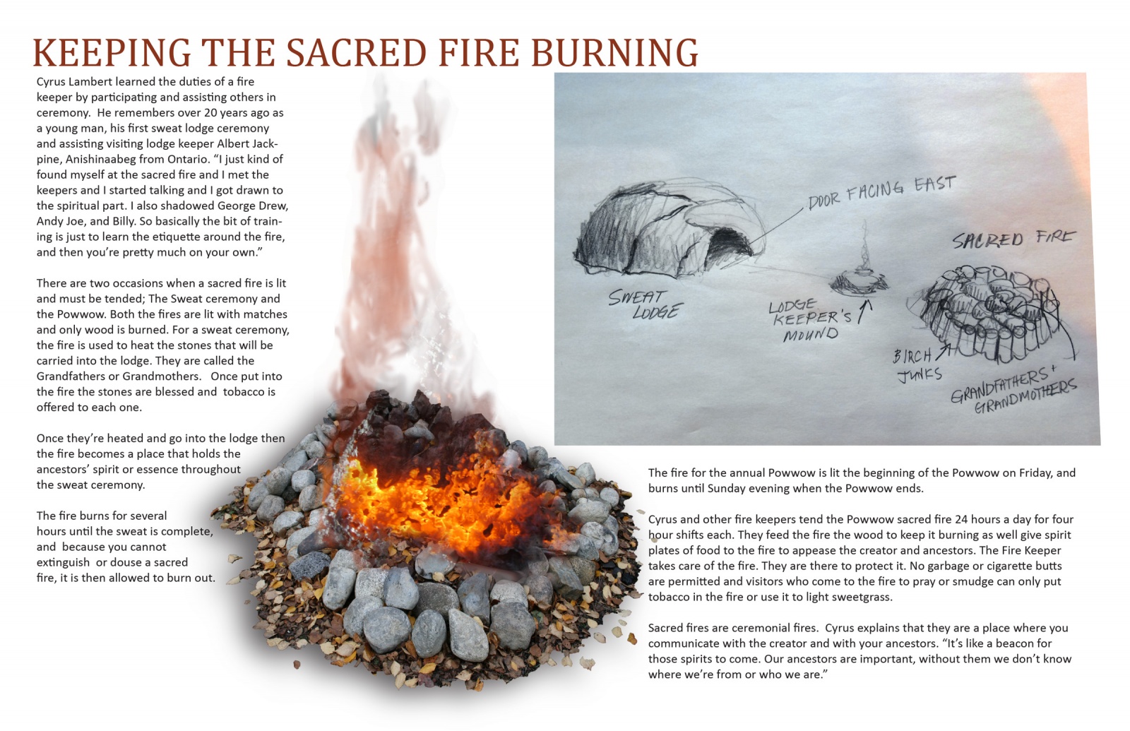Keeping the Sacred Fire Burning