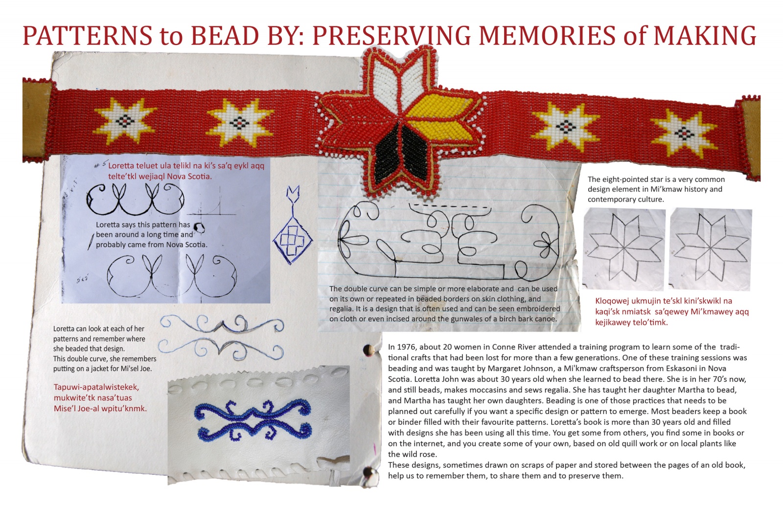 Patterns to Bead By: Preserving Memories of Making