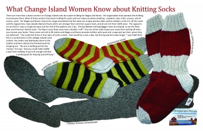 What Change Island Women Know about Knitting Socks